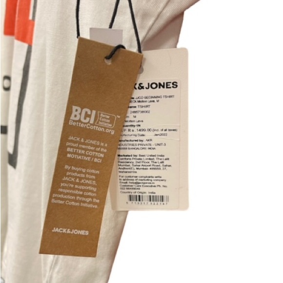 ✨JACK&JONES WHITE TEE✨ - Picture 6 of 7